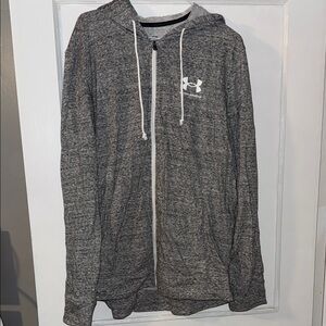 Under Armour Men's Gray Hoodie Sweater